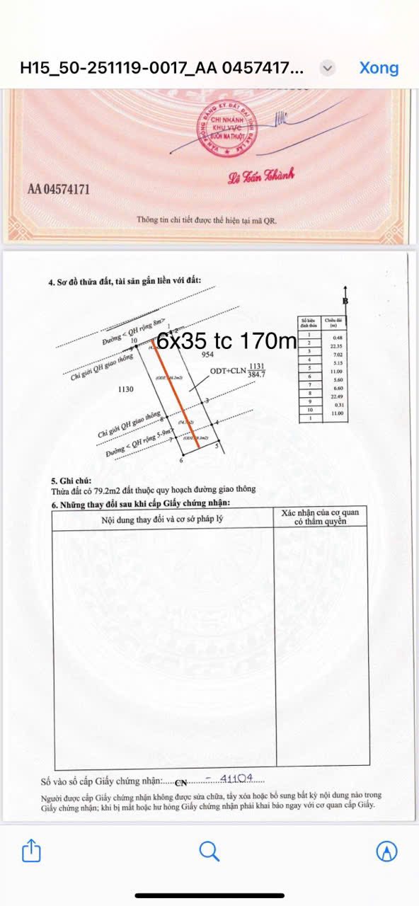 Đất mặt tiền đường Y Wang, 210m² giá 1.57 tỷ - Cơ hội đầu tư tuyệt vời!