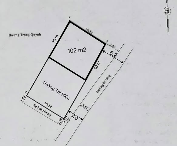 Đất nền khu vực Nam Khê, Uông Bí 102m² - Giá cực rẻ, vị trí đẹp!