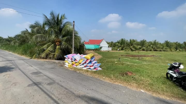 Đất bán Vĩnh Hựu, Gò Công Tây 3933m² giá 4.7 tỷ - Mặt tiền đường nhựa rộng rãi!