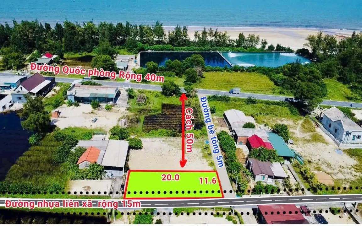 Đất nền ven biển Trung Giang - Gio Linh 232m² giá 700 triệu - Cơ hội đầu tư hấp dẫn!