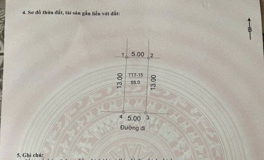 Đất đấu giá phường Cự Khối, Long Biên 65m² giá 16.7 tỷ - Kinh doanh đắc địa!