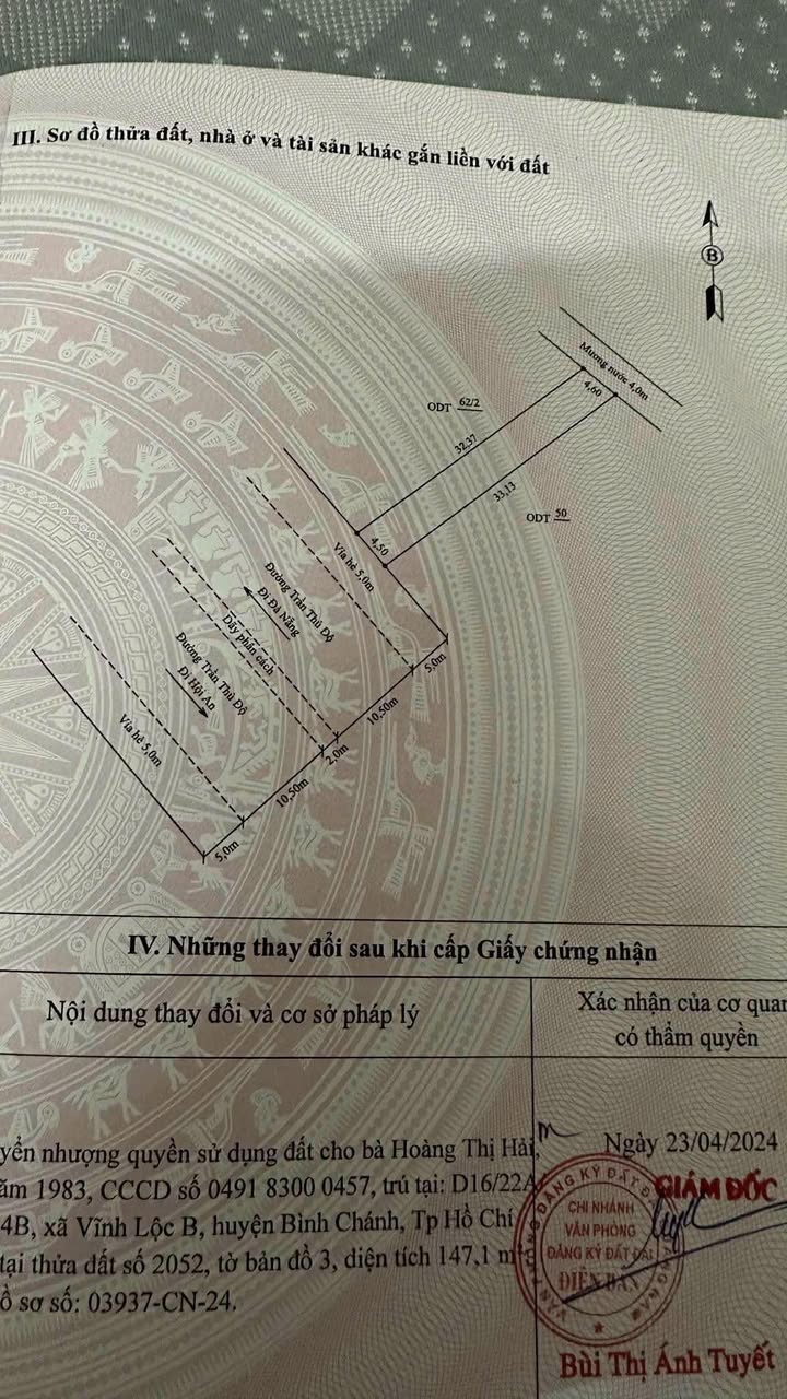 Đất mặt tiền Trần Thủ Độ, Điện Nam Đông, 147m², giá 3.5 tỷ - Đầu tư sinh lời!