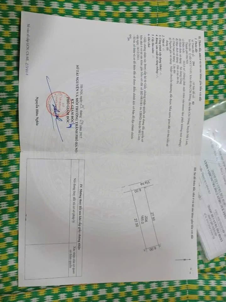 Đất nền 165m² khu đô thị Chi Đông - Giá chỉ từ 40 triệu/m², đầu tư sinh lời!