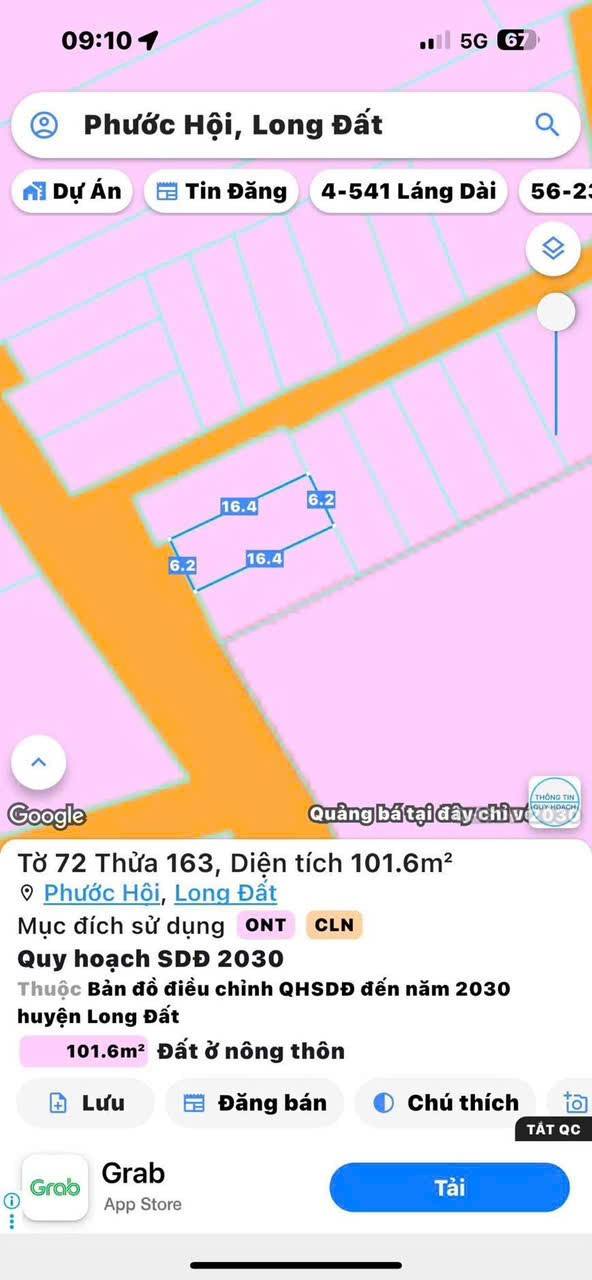 Nhà cấp 4 Đất Đỏ 99m² giá 1.45 tỷ - Gần biển chỉ 2km!