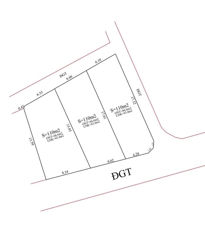 Đất nền thôn Gia Hoà 1, xã An Vinh, Quỳnh Phụ - Bán gấp 3 lô liền kề, giá tốt!
