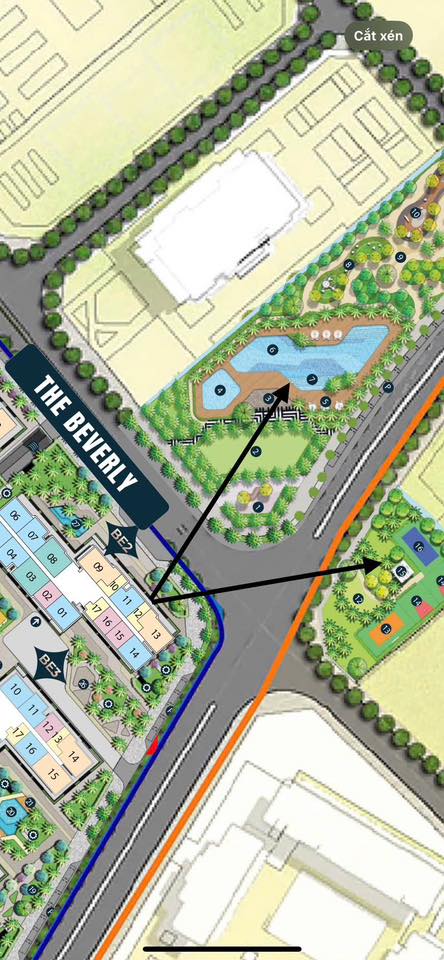 Căn hộ studio Beverly Đa Tốn 29m² giá 2.54 tỷ - View bể bơi đẹp mắt!