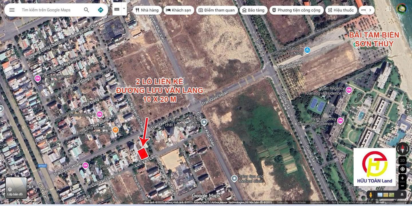 Đất liền kề đường Lưu Văn Lang, Đà Nẵng 200m² giá 19.2 tỷ - Cơ hội đầu tư tuyệt vời!