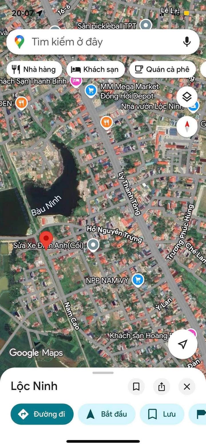 Đất nền Lộc Ninh Đồng Hới 121,5m² giá 900 triệu - Cơ hội đầu tư hấp dẫn!