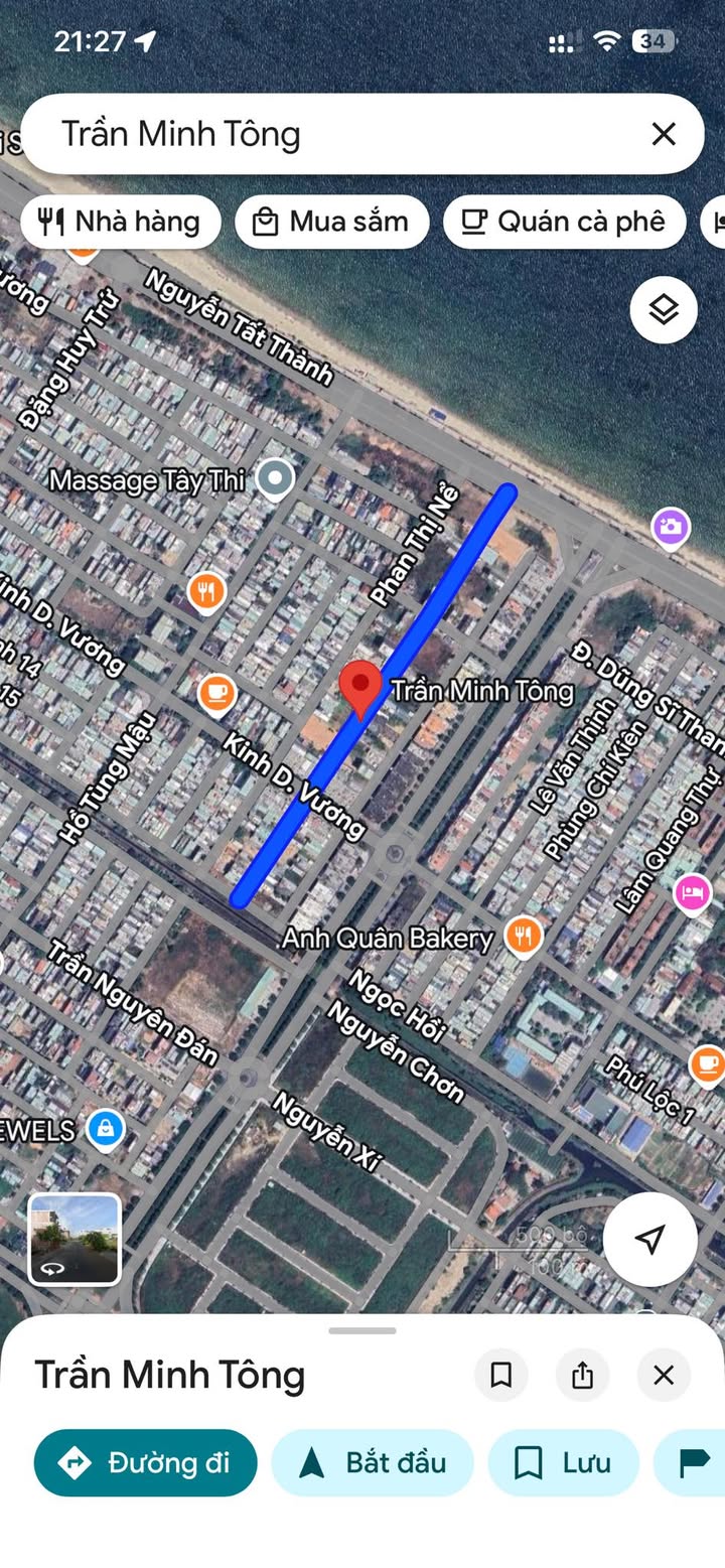 Đất mặt tiền Trần Minh Tông, quận Liên Chiểu, 100m² giá chỉ 7 tỷ - Cơ hội đầu tư hấp dẫn!