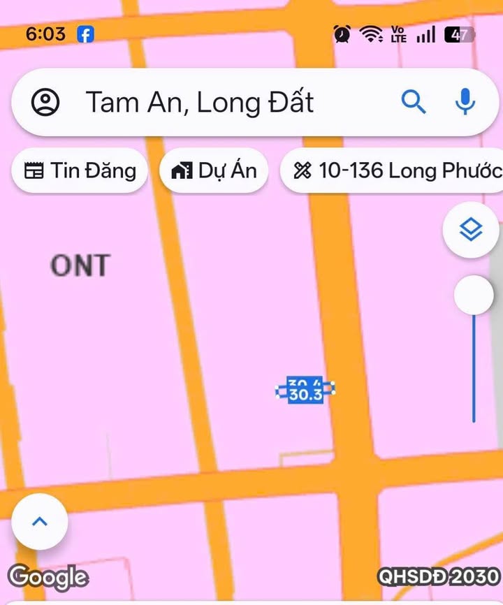 Đất nền Tam Phước, Long Điền 155m² giá 1.25 tỷ - Sổ riêng, khu dân cư thuận lợi!