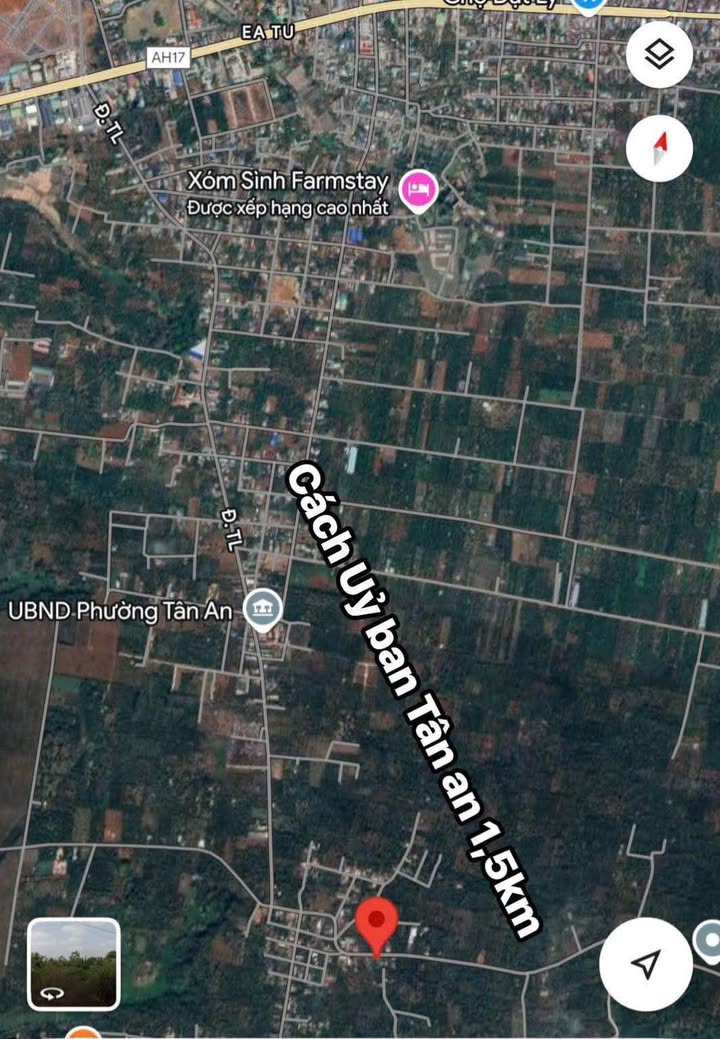 Đất nền mặt tiền Vành Đai 14-26, Tân An, 630m² giá 4.41 tỷ - Tiềm năng kinh doanh vượt trội!