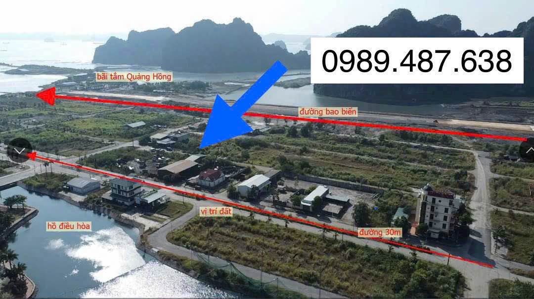 Đất biệt thự khu đô thị Quảng Hồng 300m² giá 4 tỷ - Sổ đỏ chính chủ!