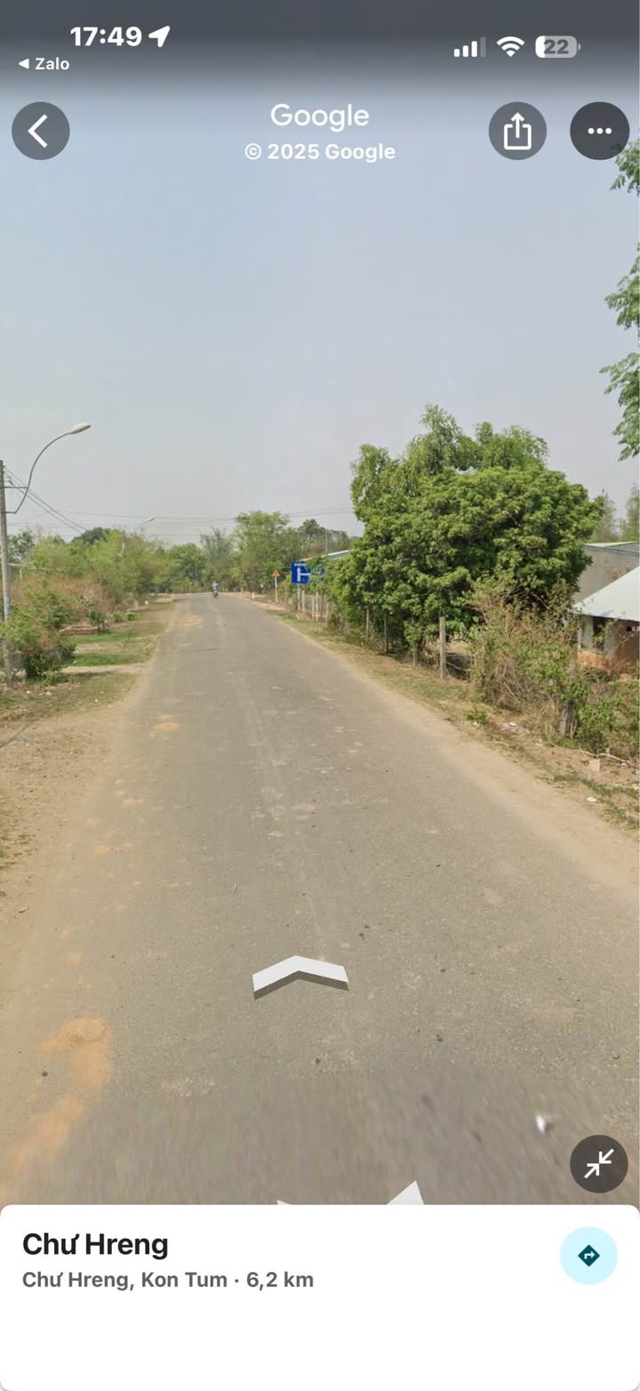 Đất thổ cư Chư Hreng, Kon Tum 540m² giá 1.1 tỷ - Vị trí đẹp, giao thông thuận lợi!