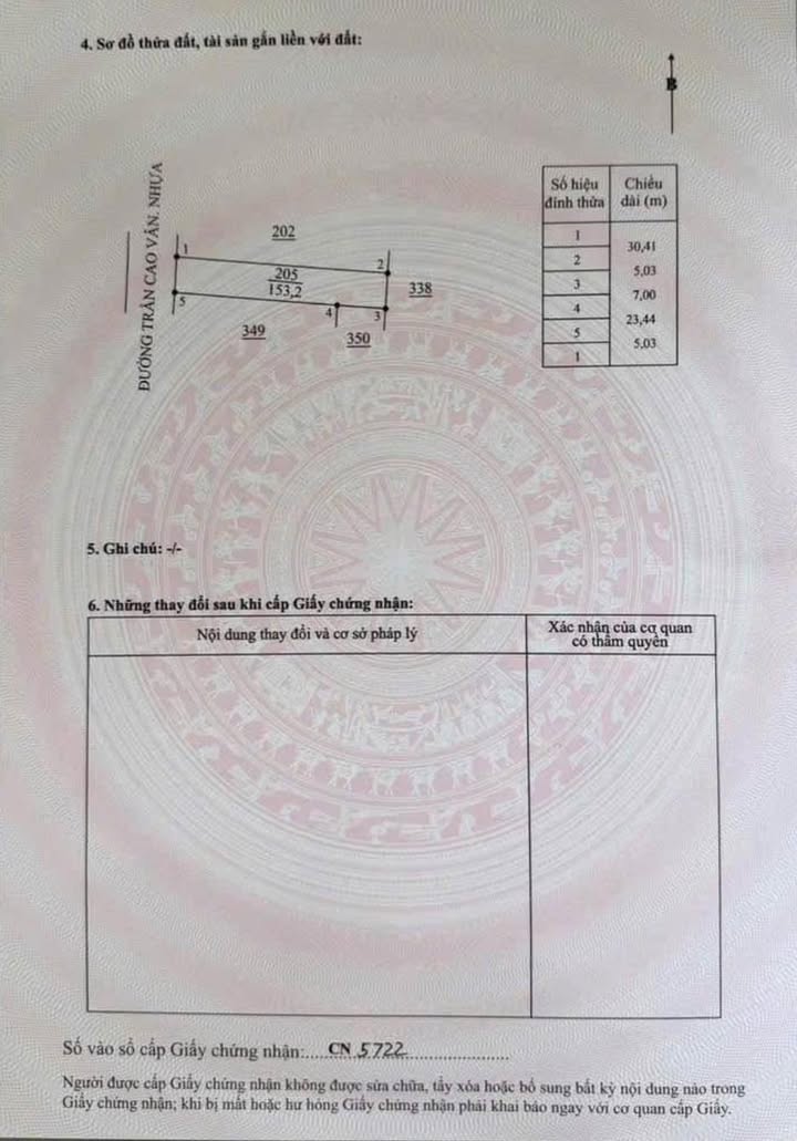 Đất mặt tiền Trần Cao Vân, Quảng Ngãi 153m² giá 2.2 tỷ - Đầu tư sinh lời ngay!