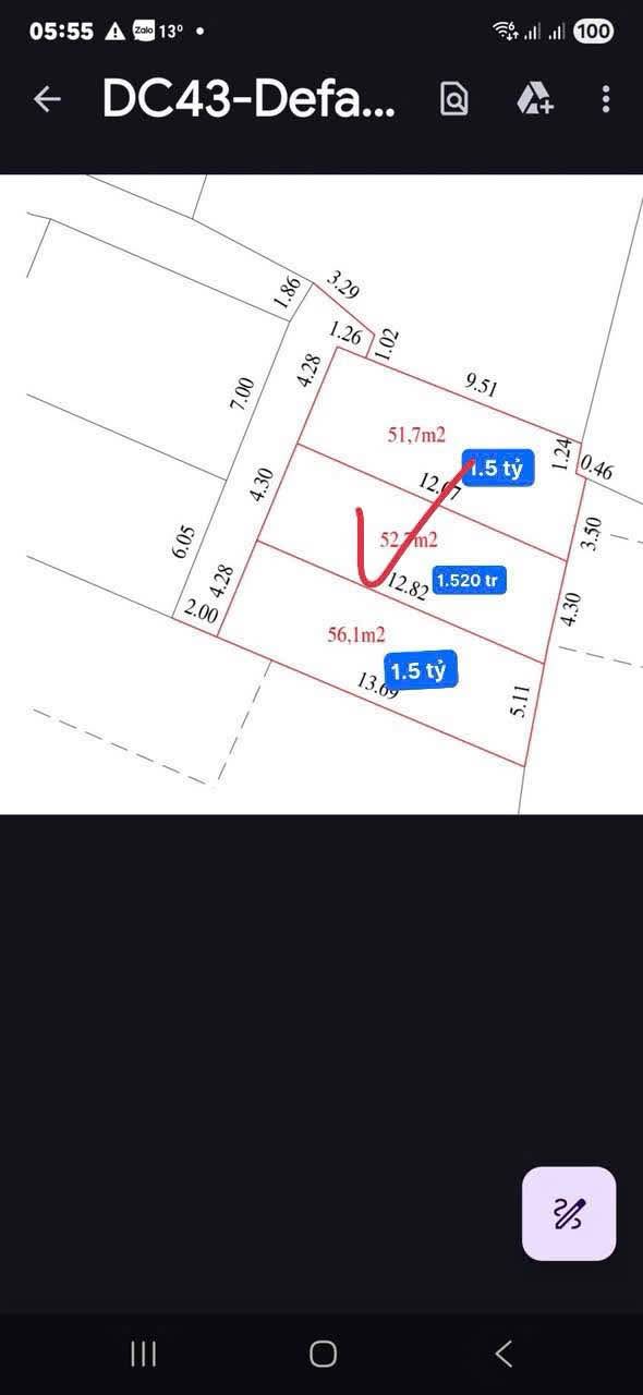 Đất nền Phù Khê 52,7m² giá thỏa thuận - Vị trí thuận lợi, giao thông thuận tiện!