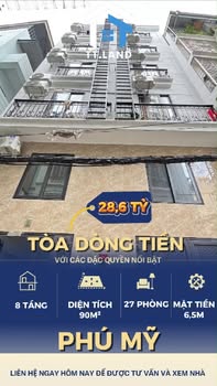 Căn hộ dịch vụ Phú Đô, Nam Từ Liêm 89m² giá 32 tỷ - Đầu tư sinh lời tối ưu!