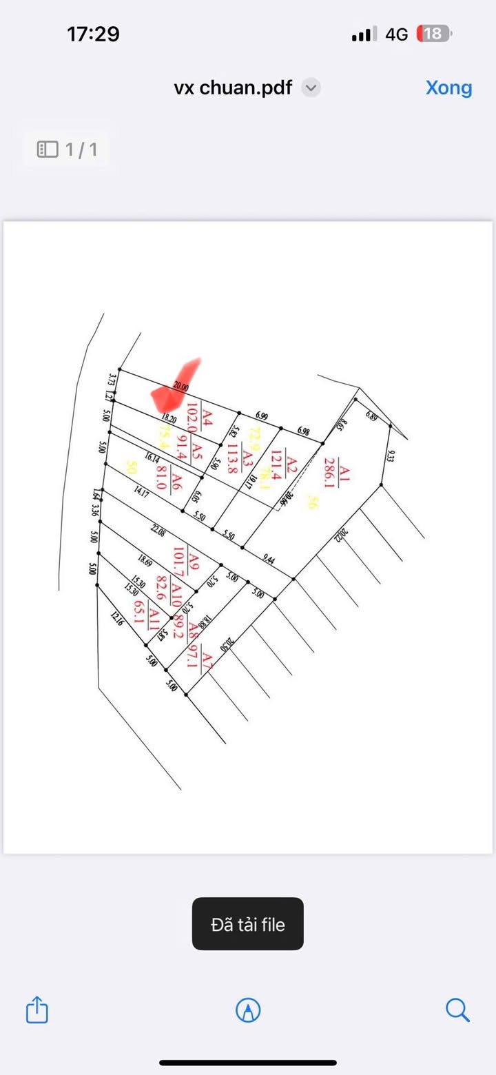Đất nền Vạn Xuân, Tam Nông 102m² giá 600 triệu - Đường ô tô thông tứ phía!