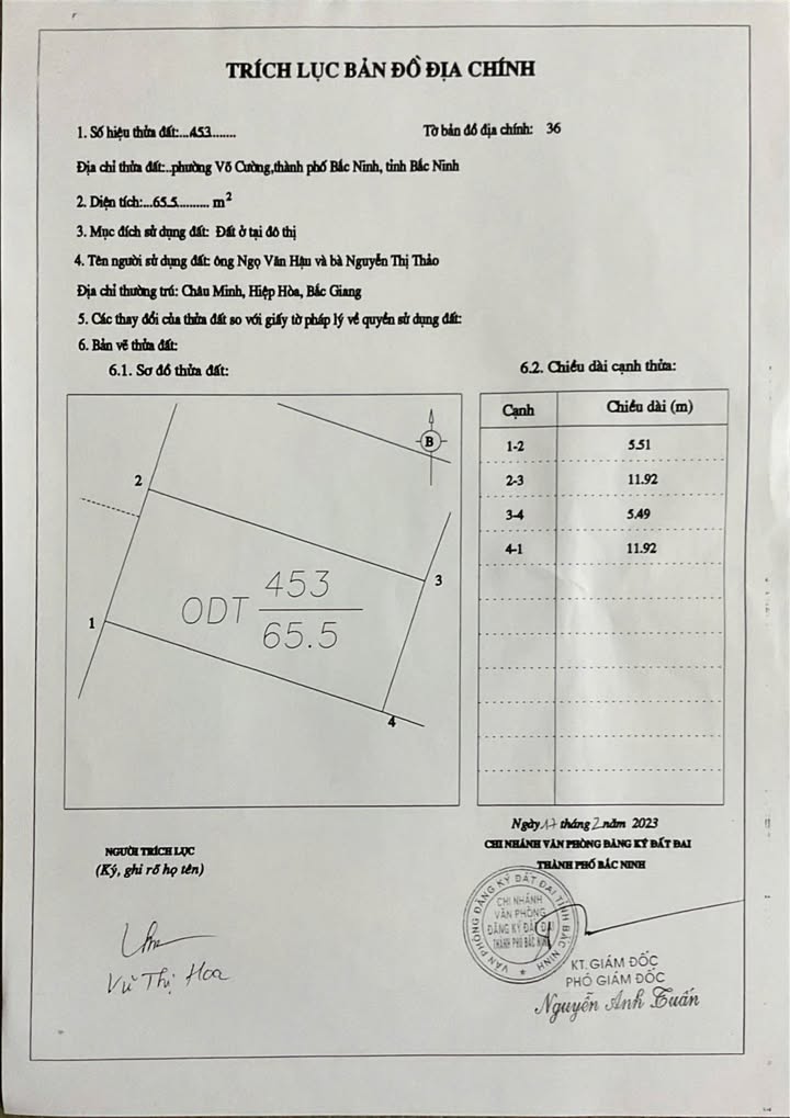 Nhà bán Võ Cường Bắc Ninh 65m² giá 3 tỷ - Đầu tư sinh lời ngay!