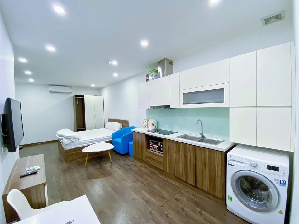 Cho thuê studio Đào Tấn, Ba Đình - Full đồ, Sẵn sàng vào ở!