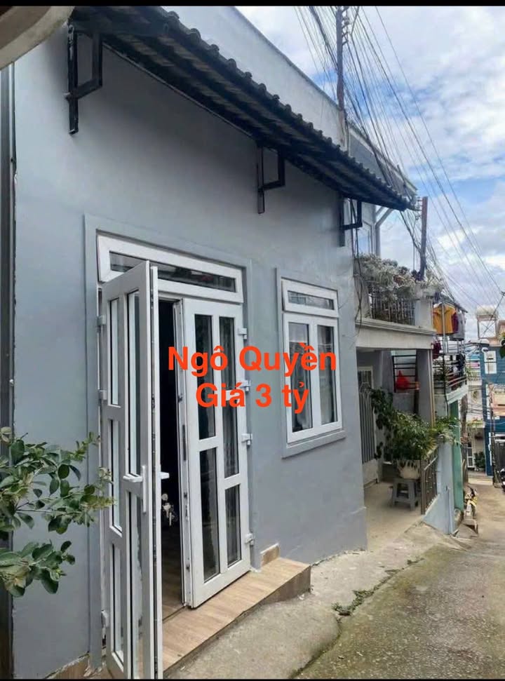 Nhà riêng đường Ngô Quyền, P6 Đà Lạt 44m² giá 3 tỷ - Phong thủy tốt, tiện nghi đầy đủ!