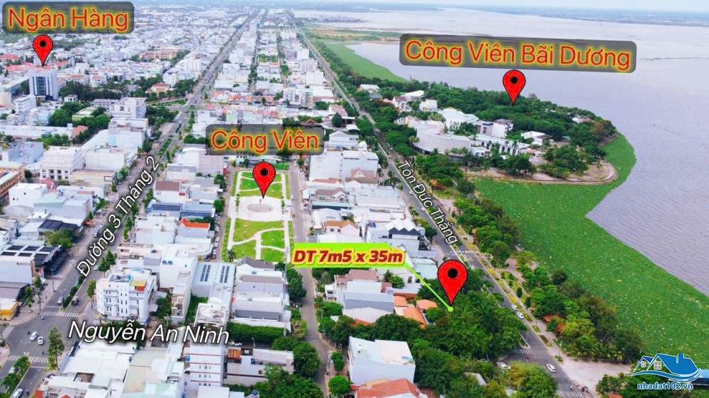 Đất nền mặt biển Tôn Đức Thắng, Rạch Giá 262,5m² - Cơ hội đầu tư sinh lời!