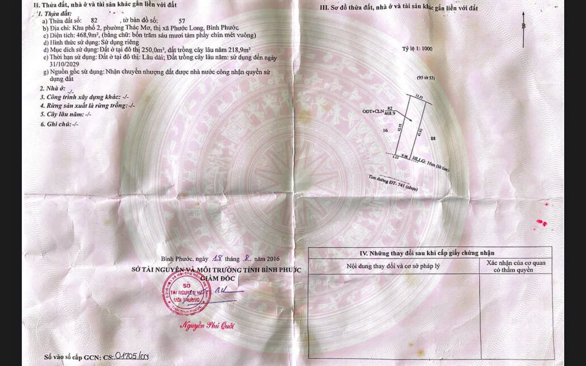 Đất nền trung tâm Thác Mơ, Phước Long 490m² giá 4.9 tỷ - Đầu tư sinh lời ngay!