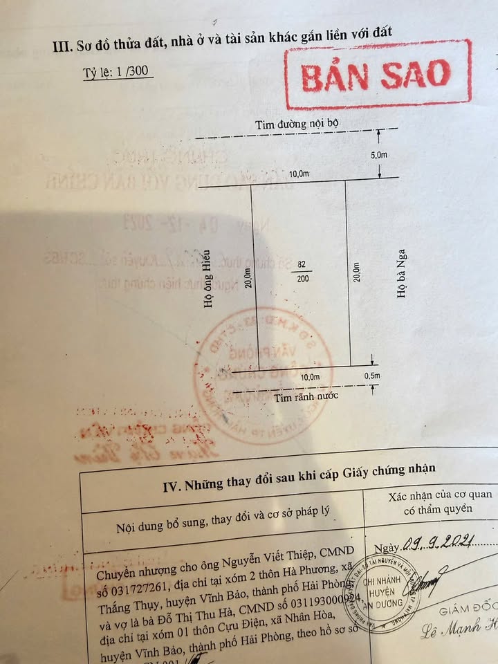 Đất nền An Đồng Hải Phòng 200m² - Vị trí đẹp, sổ đỏ chính chủ!