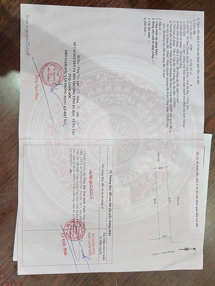 Đất nền Tam Phước Long Điền 150m² - Đầu tư sinh lời ngay!