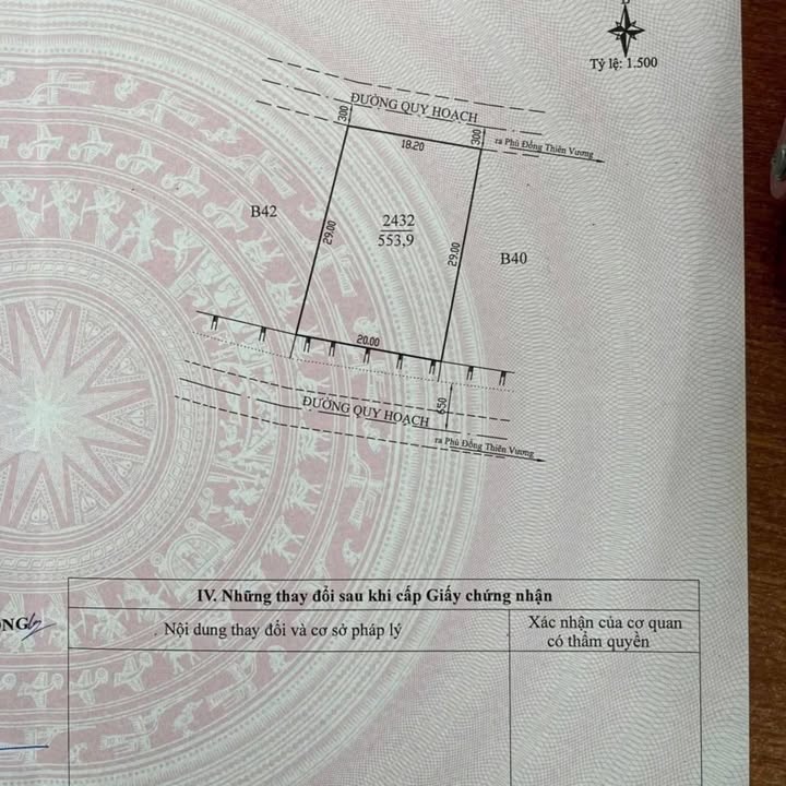 Bán lô đất biệt thự KQH Đồi Huy Hoàng Đà Lạt 553m² giá 30 tỷ - Cơ hội đầu tư lý tưởng!