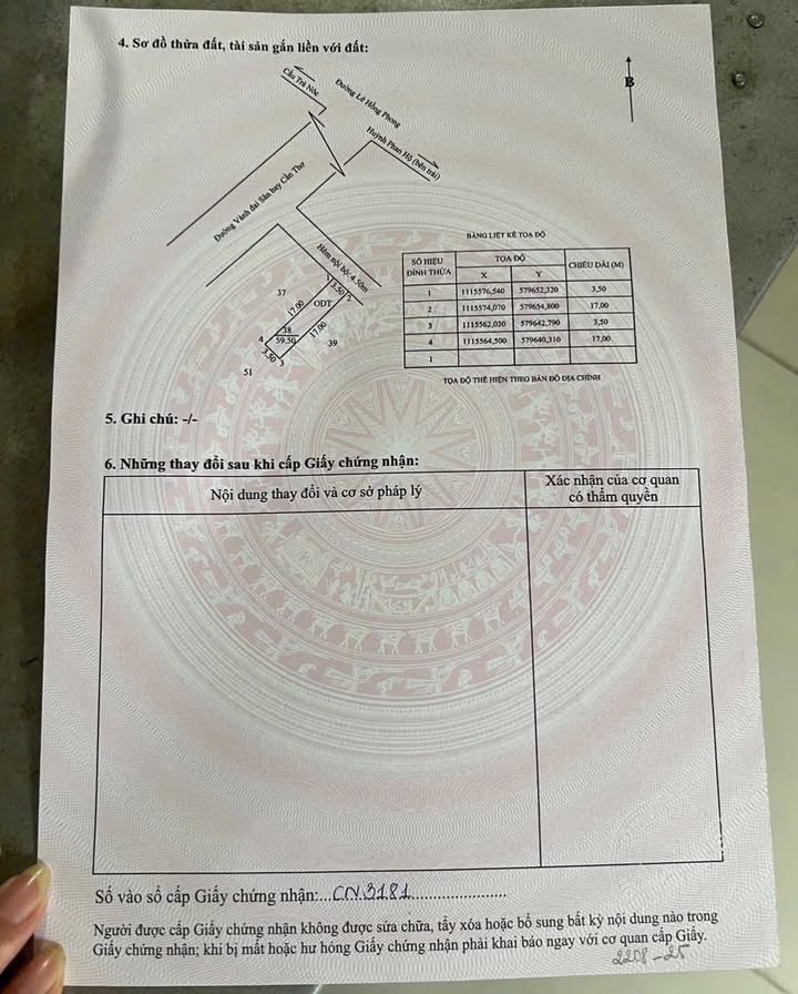 Đất nền Trà An, Cần Thơ 66m² giá 1.4 tỷ - Đầu tư sinh lời ngay!
