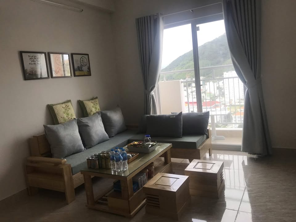 Căn hộ chung cư Hoàng Quân Nha Trang 66m² giá 1.95 tỷ - Căn góc thoáng mát, view đẹp!