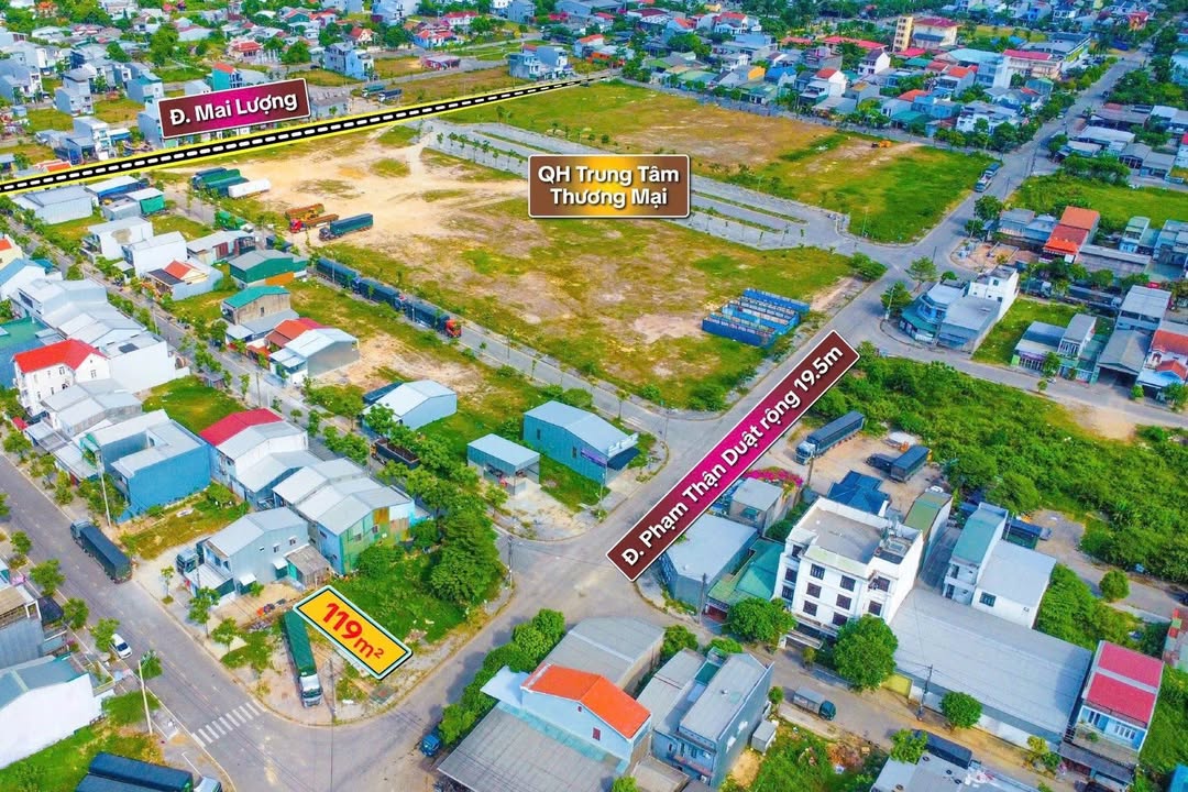 Bán đất Mặt tiền đường Phạm Thuận Duật, Hương Sơ 119m² giá 2.55 tỷ - Đầu tư sinh lời hấp dẫn!
