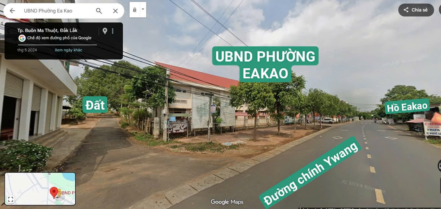 Đất nền chính chủ Ea Kao 260m² giá 54.86 tỷ - Mặt tiền đường nhựa, vị trí đắc địa!