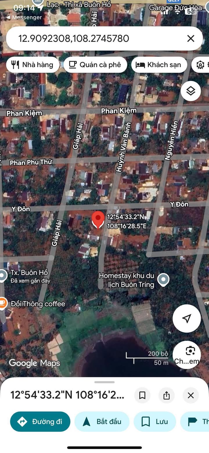 Nhà mặt tiền đường Huỳnh Văn Bánh, Buôn Hồ, Đắk Lắk - Giá 860 triệu - Đầu tư sinh lời!