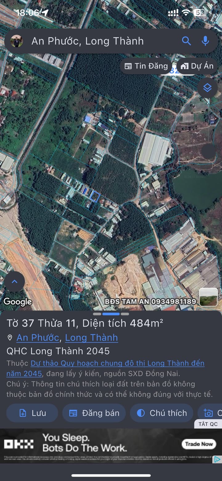 Đất nền An Phước, Long Thành 500m² giá 2.1 tỷ - Sổ hồng chính chủ, đầu tư sinh lời!