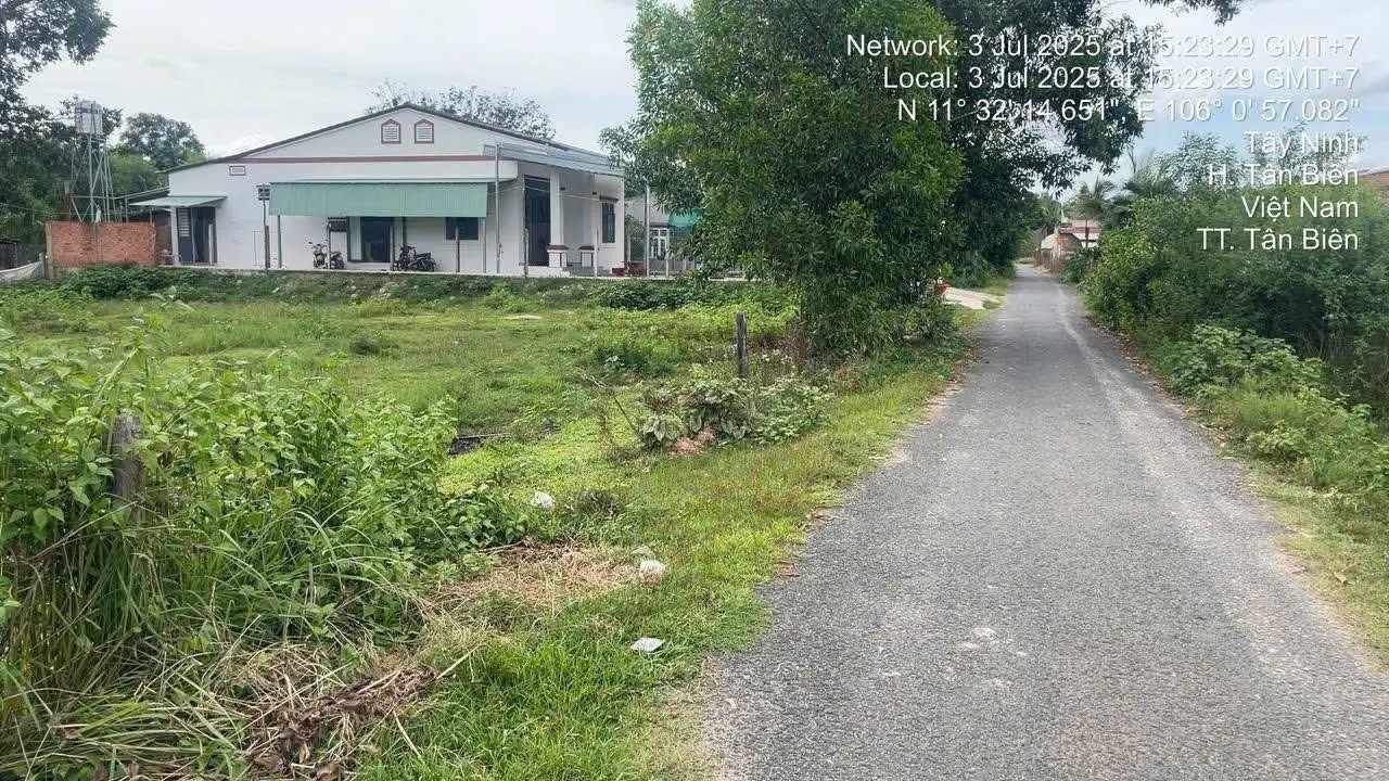 Đất nền khu phố 6 Thị Trấn Tân Biên 1023m² giá 2.133 tỷ - Cơ hội đầu tư tuyệt vời!