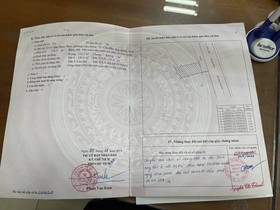 Đất mặt đường Vũng Đục - Cẩm Đông 172m² giá chỉ 5.424 tỷ - Cơ hội đầu tư hấp dẫn!