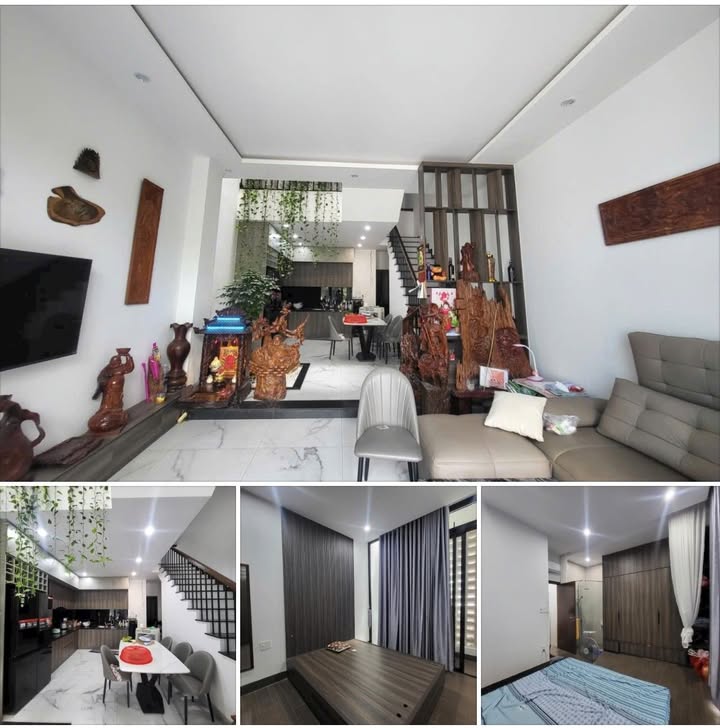 Nhà 3 tầng mới xây 100m² đường Mê Linh, giá 6.9 tỷ - Đầu tư sinh lời cao!