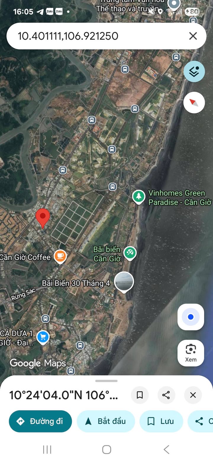 Đất nền Cần Giờ 2605m² giá 46.89 tỷ - Đầu tư sinh lời nhanh chóng!