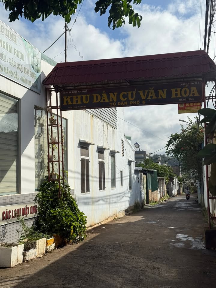 Đất thổ cư Hẻm 163 Y Wang, Buôn Ma Thuột 102.38m² giá chỉ 1.79 tỷ - Cơ hội đầu tư hấp dẫn!