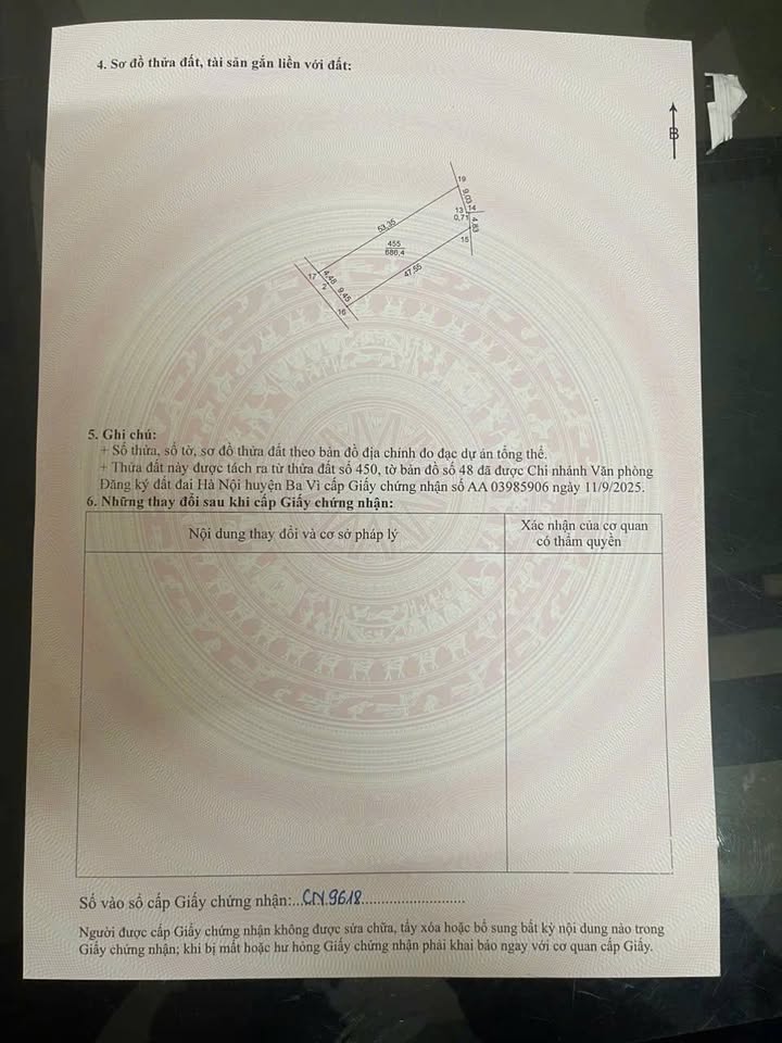 Đất nền xã Ba Vì 686m² giá thỏa thuận - Đường bê tông rộng rãi