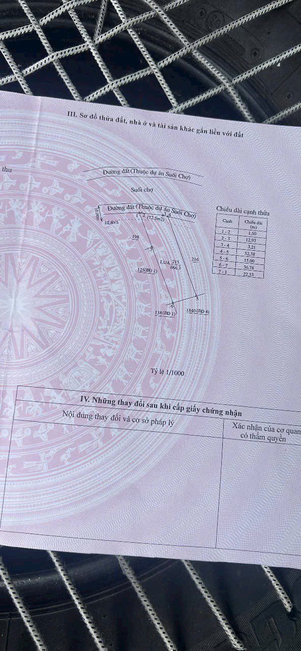 Đất Mặt Tiền Bờ Suối Tân Khánh, Tân Uyên 886m² giá 2.6 tỷ - Cơ hội đầu tư hấp dẫn!