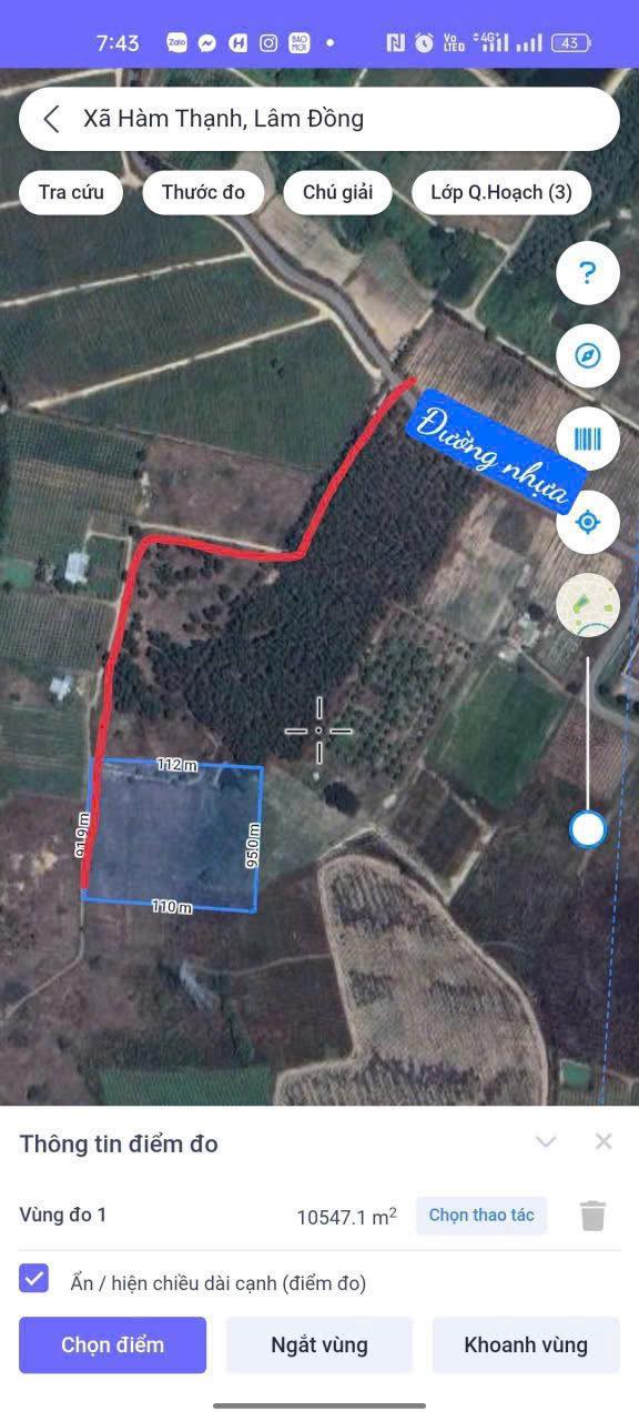 Đất nền Hàm Hiệp, Hàm Thuận Bắc, Bình Thuận 11.000m² giá 2.976 tỷ - Cơ hội đầu tư hấp dẫn!