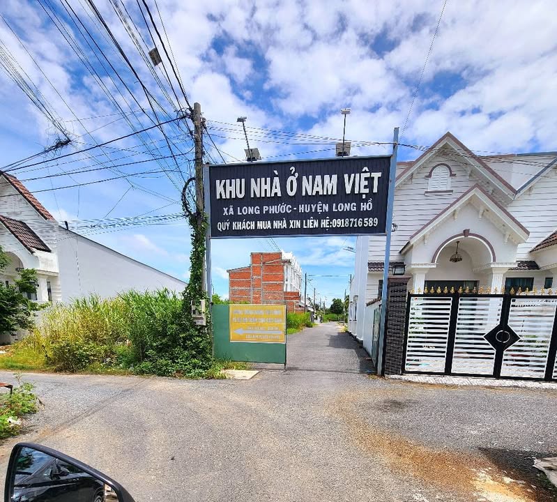 Đất nền dự án Khu nhà ở Nam Việt, Vĩnh Long, 83m² giá 950 triệu - Cơ hội đầu tư hấp dẫn!