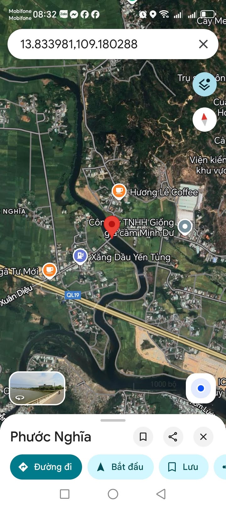 Nhà 3 tầng góc 2 mặt tiền 1250m² Phước Thuận Tuy Phước - Thu nhập ổn định từ yến!