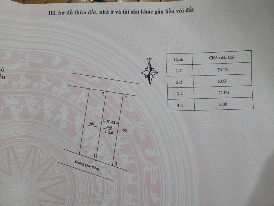 Đất Xóm Trám Định Trung 102m² giá 1.4 tỷ - Vị trí trung tâm Vĩnh Yên