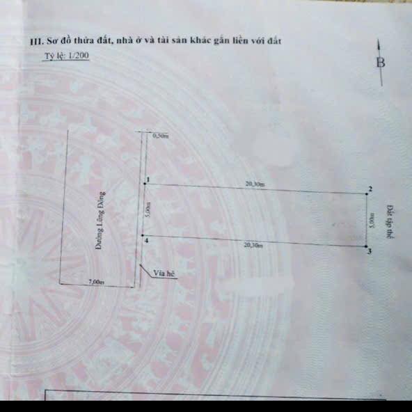 Nhà mặt đường Lũng Đông, Hải Phòng 100m² giá 600 triệu - Vị trí kinh doanh đắc địa!