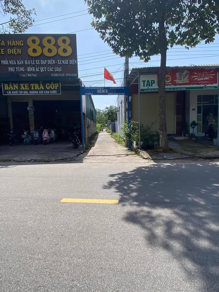 Đất nền hẻm ô tô 4m Đinh Bộ Lĩnh 180m² giá 1.35 tỷ - Sổ hồng riêng, pháp lý rõ ràng!