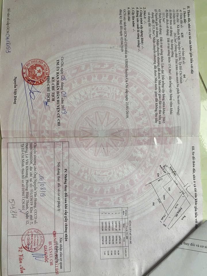 Đất nền góc 2 mặt tiền đường Huỳnh Thị Dần, Củ Chi 263m² - Giá tốt đầu tư!