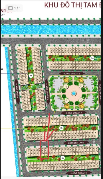 Đất KĐT Tam Đa, Yên Phong, Bắc Ninh 97,5m² giá 2,3 tỷ - Cơ hội đầu tư hấp dẫn!